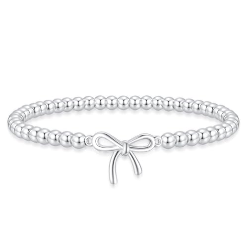 Gold Bracelets for Women 14K Gold Plated Beaded Bracelets Gold ...
