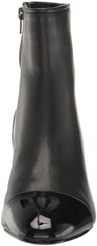 Steve Madden Women's Eiffel Ankle Boot, Black Leather, 8 | Image 1