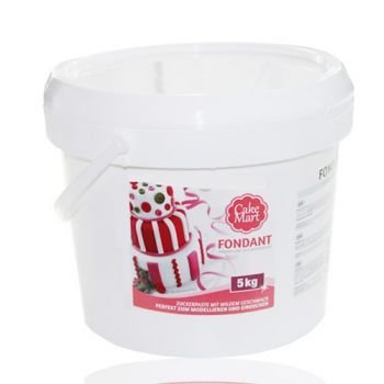 CAKE MART Fondant, Weiß, 5 kg Cover