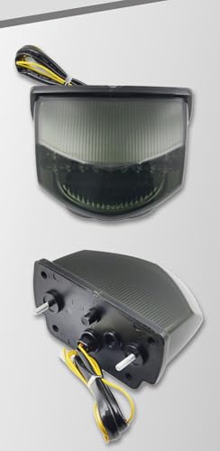 Freno luces trasero para CBR600RR 2007 a 2012 luz trasera intermitentes 4