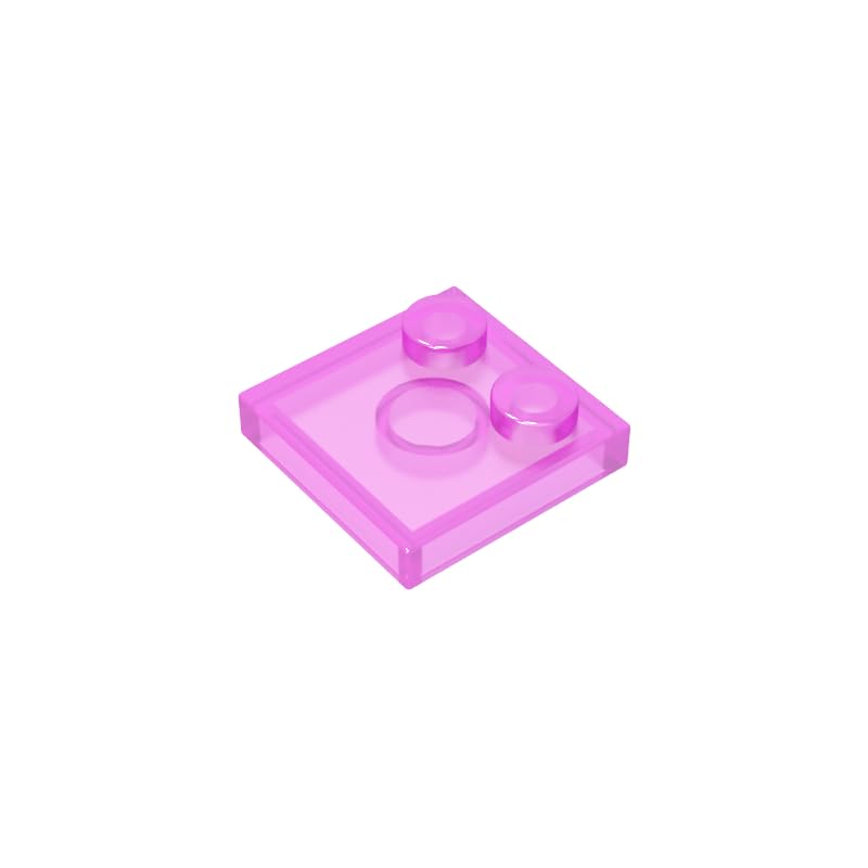 XYEIUGO 33909 Foundation Plate Special 2x2 with Only 2 Studs, 50 PCS
