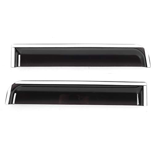 Defletor de janela lateral, viseira de janela lateral, defletor de janela translúcido para peças de