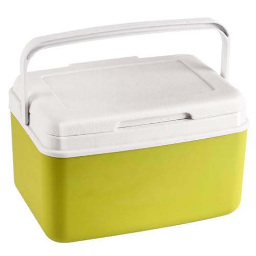 Otbushit Portable Cooler, 6L Small Cooler with Ice Pack Insulated for Picnics, Beach, Travel & Car, Leak-Proof Food-Grade Small Ice Chest (Green)