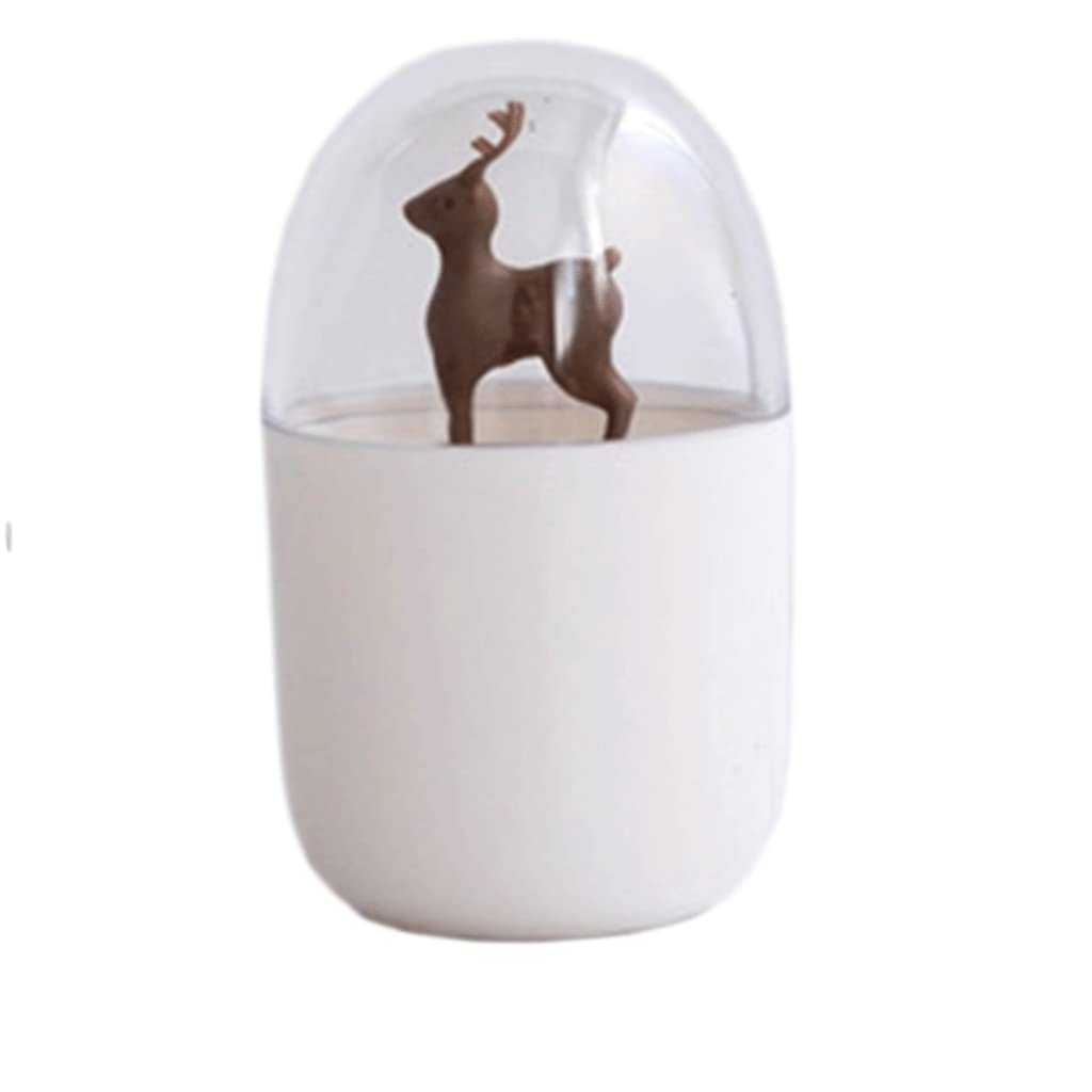 Wdwdw Style A Toothpicks Dispenser Toothpick Box Fashion Forest Style Holder Plastic White Cotton Swab Container Novelty