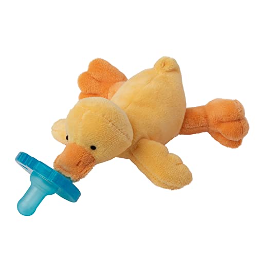 WubbaNub Infant Pacifier - Baby Yellow Duck - Thumbnail 3