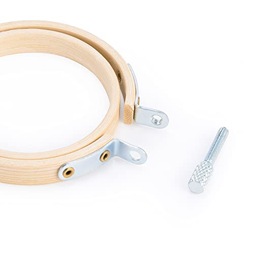 Caydo C-100S 10 Pieces 2.5 Inch Mini Embroidery Hoops Circle thumb #1