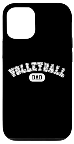 バレーボール お父さん バレーボール ファン 学校 スポーツ 父の日 スマホケース iPhone 12/12 Pro 用