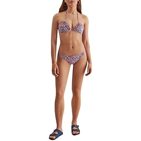 Bas de Bikini Women'secret Fleurs Roses Cover