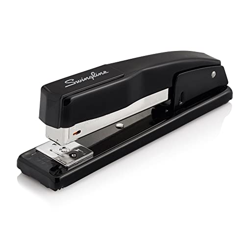 Swingline Stapler, Commercial Desktop Staplers, 20 Sheet Capacity, Black, 12 Pack (S7044401CS)