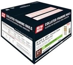 GRF18112 Fits Grip-Rite GRF18112 1-1/2" 18 Ga. Galvanized Brad Nails Size: 1-1/2"