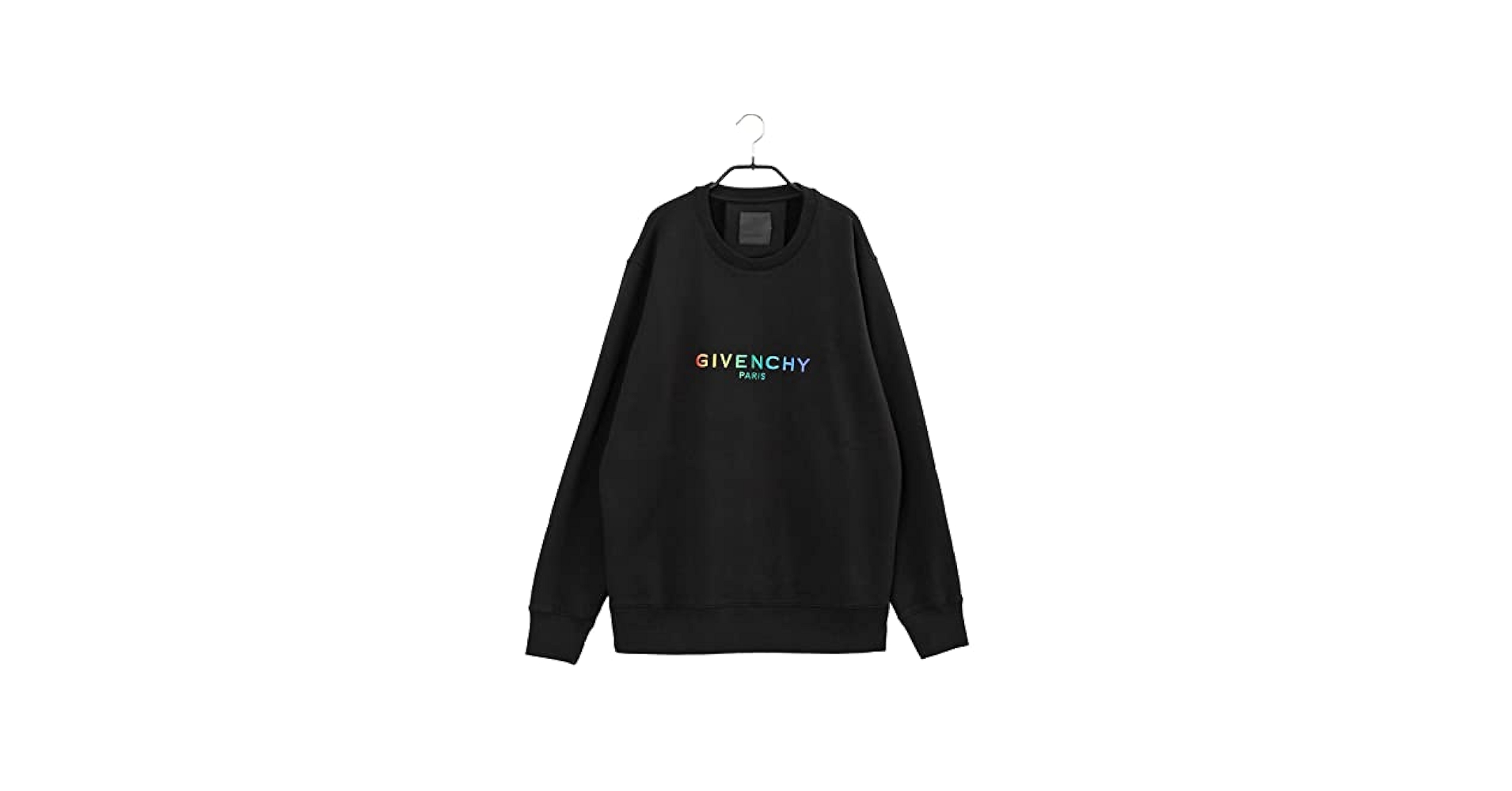 新品 GIVENCHY スウェット トレーナー ロゴ レインボー メンズ M GIVENCHY - GIVENCHY ジバンシィ レインボーシグネチャーロゴ