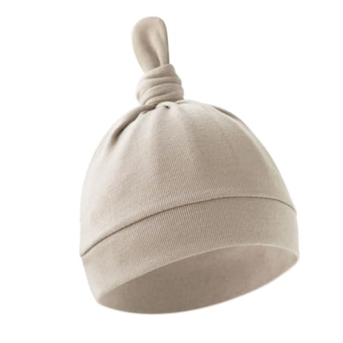 ffgguuiic Cotton Breathable Baby Bonnet Hat Soft Infants Earflap Bonnet Fetal Caps Comfortable Headwear for 0 to 6 Months Unisex