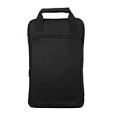 GALPADA Schwarze Drumstick Tasche aus Baumwolle Wasserabweisend und Einfach zu Tragen für...
