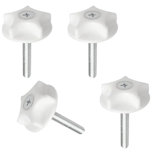 4 Pack Heavy Duty M8 Headboard Bolts and Washers for Divan Bed Fittings Secure and Easy Installation for Stable Headboard Support