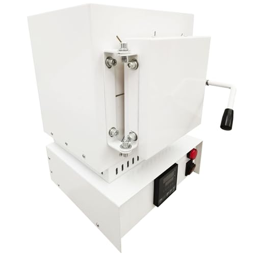 Banfluxion Muffle Furnace High Temperature Burnout Oven Integrated Laboratory Jewelry Processing Furnace 1100â„ƒ Highest Temperature 110V 2000W