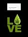 Produktbild Graph Composition Notebook: Love Funny CBD Cannabidiol Plant Cannabis Leaf Hemp Oil Gift - Black Math, Physics, Science Exercise Book - Back To School ... Teens, Boys, Girls - 7.5"x9.75" 100 pages