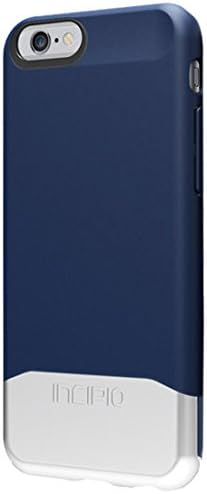 Incipio iPhone 6 Edge Chrome Case - Retail Packaging - Blue/Silver