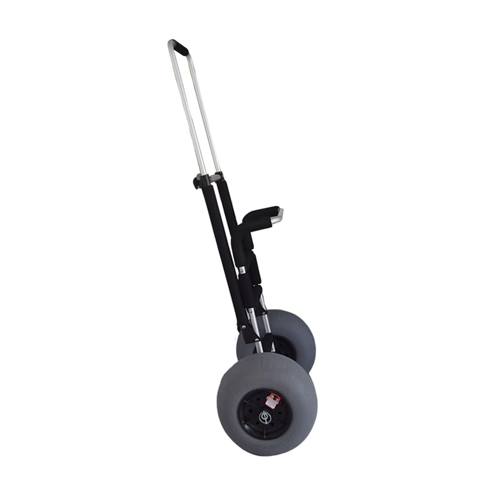 Carrello in alluminio per Sup - Ruota palloncino ideale per la sabbia