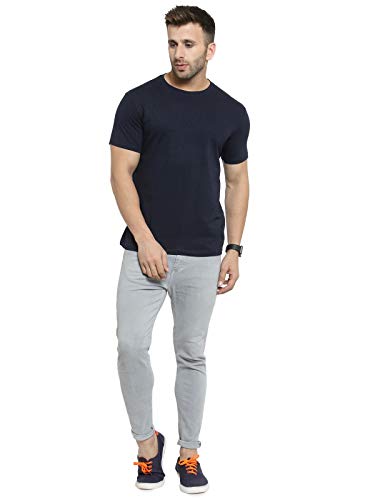 Image of Scott International Biowash T-Shirts for Men's & Boys- Round Neck, Half Sleeves, Cotton, Regular Fit, Stylish, Branded Solid Plain Tshirt for Men- Ultra Soft, Comfortable, Lightweight T-Shirt