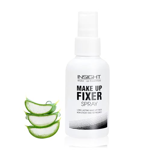 INSIGHT Makeup Fixer Spray (75ml) | Non Greasy Formula | Infused with Aloe Vera | Instant Hydration | Natural Glow Finish