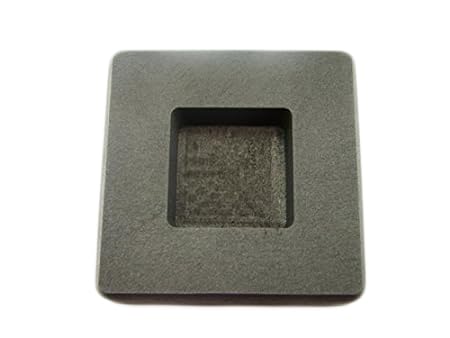 2 oz Square Gold Bar Slab Mold 1 oz Silver Bar High Density Graphite Loaf Copper Made in The USA