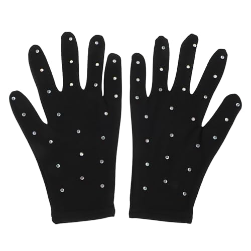 Guantes de patinaje artístico infantiles para brillar en espectáculos sobre hielo