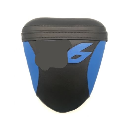Sillín trasero para YZF R6 de 2008 a 2015 asiento de pasajero color negro para moto