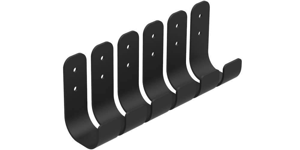 Worthy Tools J Hooks - Heavy Duty Garage Hooks - Perfect as Pegboard or Service Van Organizer, Garage Storage Hooks, Wall Mount - Shop, Tool, Bike or