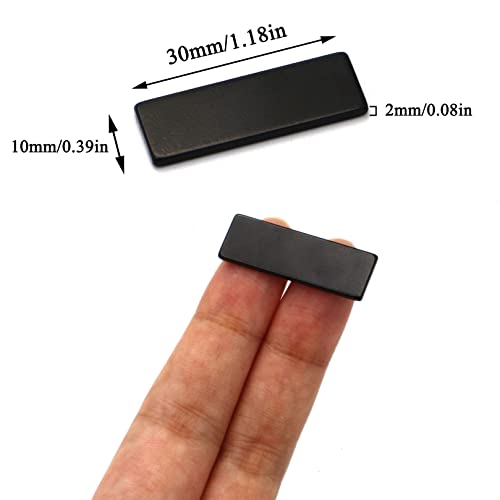 Strong Rare Earth Magnets Heavy Duty, Rectangle Small Neodymium Bar Magnets,For Refrigerator Crafts Industrial Tool Whiteboards, Diy Projects, Office 30X10X2Mm 20 Pack #TOP1