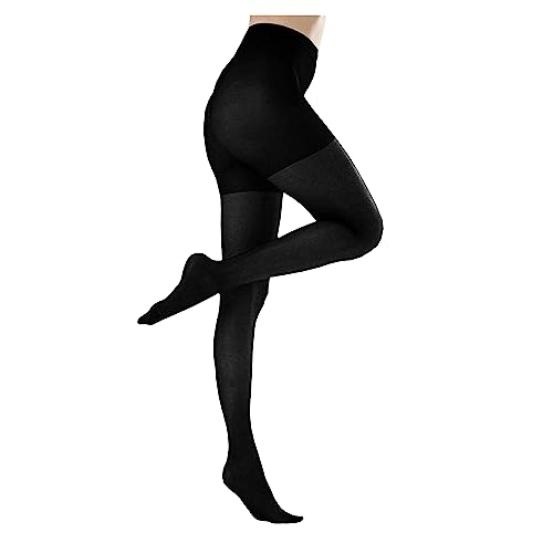 Image of Butterfly Hosiery Women's Plus Size Queen Mild Compression Microfiber Pantyhose