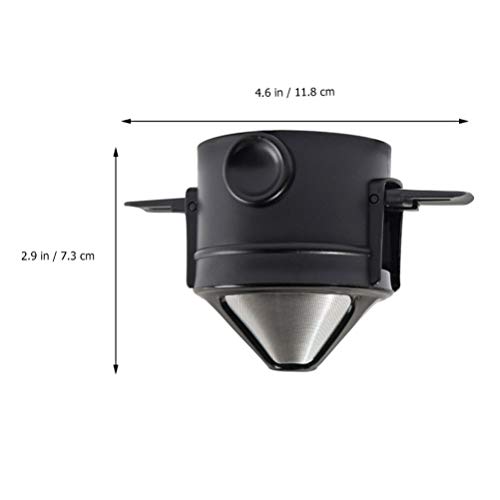 1 Unidade Filtro De Café Batedor De Mão Para Café Filtros De Café Coador Despeje Sobre o Gotejador U