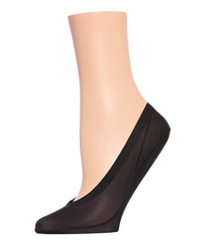 MeMoi Women's Basic Microfiber No Show Liner Socks