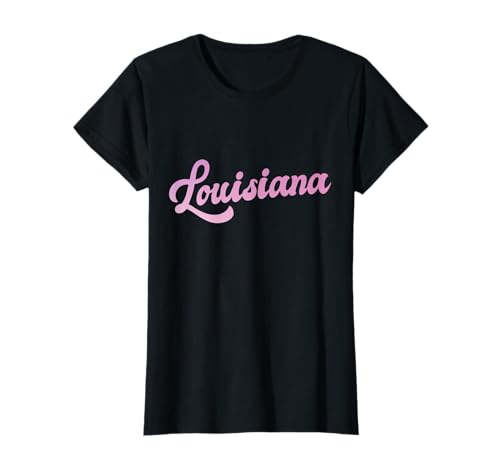 Louisiana Vintage Nueva Orleans Retro Pride Camiseta