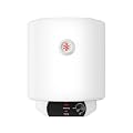 Tankless Water Heater Electric 8 Gallon Hot Water Heater for Bathroom Kitchen 110V 2200W, Wall Mounted (white, 8G)