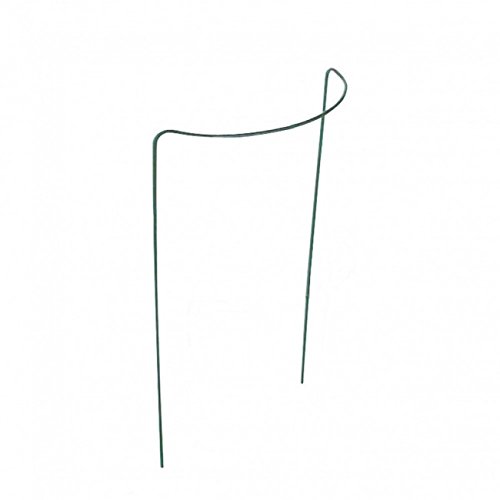 Blumen-/Staudenhalter grün halbrund 35 cm