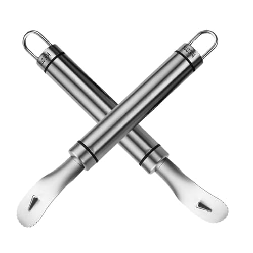 SMASOLO 2piezas Pelador De Naranjas Inoxidable Unidades Resistente Al Desgaste Herramienta De Cocina