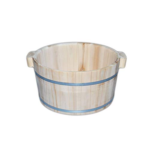 Cubeta de Madera para Baño de Pies y Spa Relax Pedicura