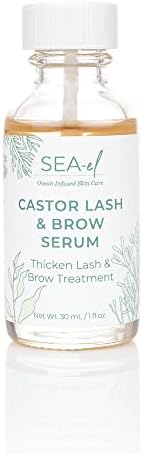 Castor Lash & Brow (10% Black Seed Oil) Sea El 1 oz Liquid