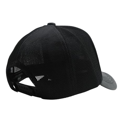 Image of kill off Leather Baseball Cap Panther Patch Cap Trucker for Men Snapback Mesh Animal Patch Hat Men's Black Djustable Baseball Hat Streetwear Fashion Hat