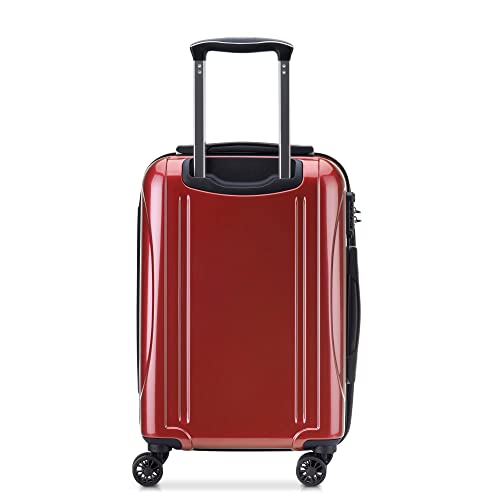 Delsey Paris Helium Aero Hardside Expandable Luggage With Spinner Wheels, Brick Red, Carry-On 19 Inch #TOP7
