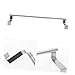 LIFKOME Over The Cabinet Door Towel Bar Large Size Stainless Steel No Tools Needed Kitchen Bathroom Towel Hanger
