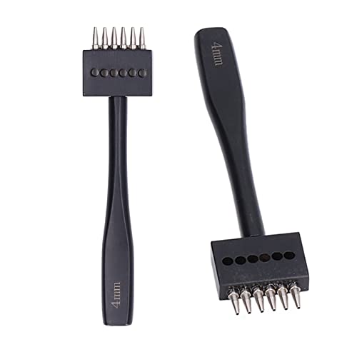 Ferramenta de puncionamento de linha de couro faça você mesmo, punção rápida amplamente usada Vários