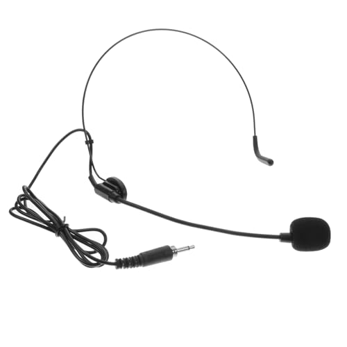 OKUMEYR Headset Microphone for Business Use and Lightweight Over Ear Design for Voice Amplification for Speakers and Performers