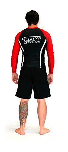 Rashguard Speed Manga Longa Keiko Sports Unissex M Vermelho