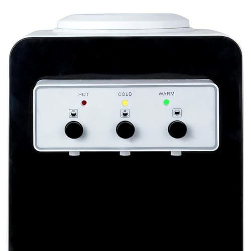 Image of Hot and Cold Desktop Mini Water Dispenser with Water Tank, Compact Countertop Water Cooler Machine for Home, Office & Dorm ? Instant Hot & Cold Water Supply