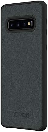 Incipio Holden Slim Stylish Case for Samsung Galaxy S10 with Premium Fabric and Raised Bumper - Gray