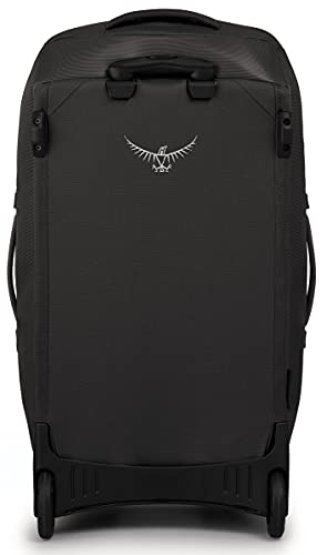 Osprey Rolling Transporter 90 Duffel Bag, Black, O/S
