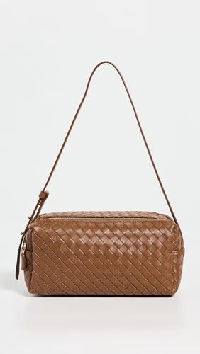 Women's Trousse Woven Leather Shoulder Bag2