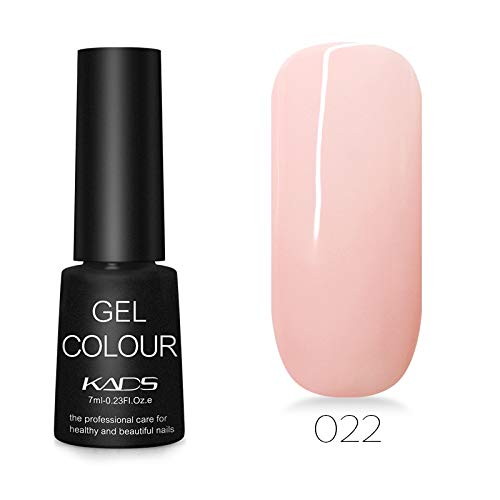 KADS Nail Gel Polish Kit 8 piezas 7 ml negro miniatura 5