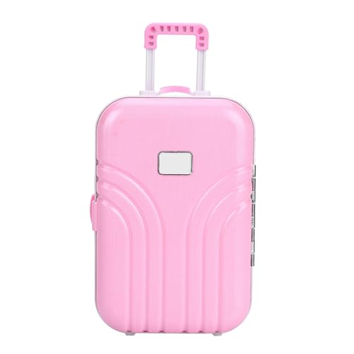 Mini-Kofferspielzeug, Mädchenliebe Plastik Spielzeug für Kinder, Compact Design, Pink, für Mädchen, Kleinkind, Mini Koffer, Mädchen Spielzeug, Reisen, Schule, Party